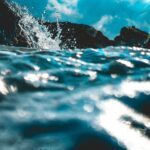 Ocean waves illustrating Jesus as our preserver, rescuing us from sin and preserving our souls for eternity.
