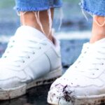 Dirty white shoes illustrating the need for cleansing and refinement by Jesus our refiner.
